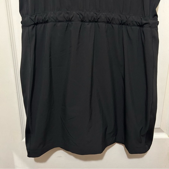 Athleta Expedition Dress Black Activewear Athleisure Hiking Skort Romper Size 8 - Picture 9 of 9